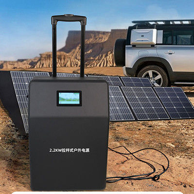 Buy CCSN Tie Rod Portable Power Station With Solar Panel Solar Power Generator online manufacture