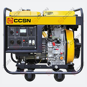 Buy CCSN 5KW/6.25KVA dual fuel portable home open frame type backup diesel generator set online manufacture
