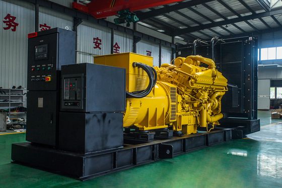 Buy 800KW-1500KW Gas Generator Sets for High-Performance Industries online manufacture