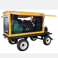 Buy 100KW Power Output Trailer-Mounted Generator for Heavy-Duty Jobs online manufacture