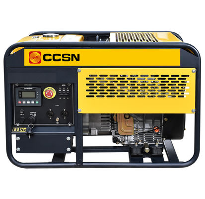 Buy Electric Start Portable Power Station Generator 6.25KVA Rated Power 130Kg Net Weight online manufacture