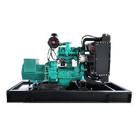 Buy DC 24V Electric Start Three Phase Diesel Generator Set 550kg online manufacture