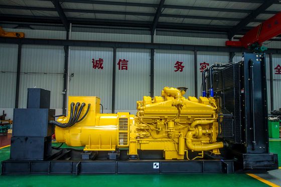 Natural Gas Fuel Generators with Power Output 800KW-1500KW for Large-Scale Projects