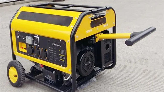 50Hz Gasoline Energized Power Generating Assembly with Overall Dimensions of 720×492×655mm