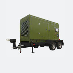 100KW Power Output Trailer Power Generator for Remote Locations