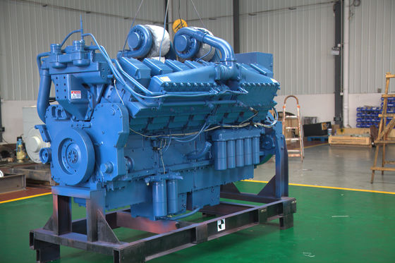 210mm Stroke Industrial Diesel Electric Generator 1000-2000KW
